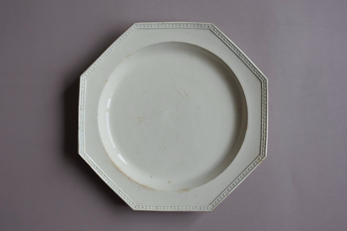 Early 19th C. Octagonal Plate, Paillart & Hautin Choisy C(DP)