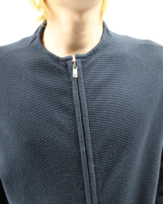 【EMPORIO ARMANI】double zip driver's lightweight knit