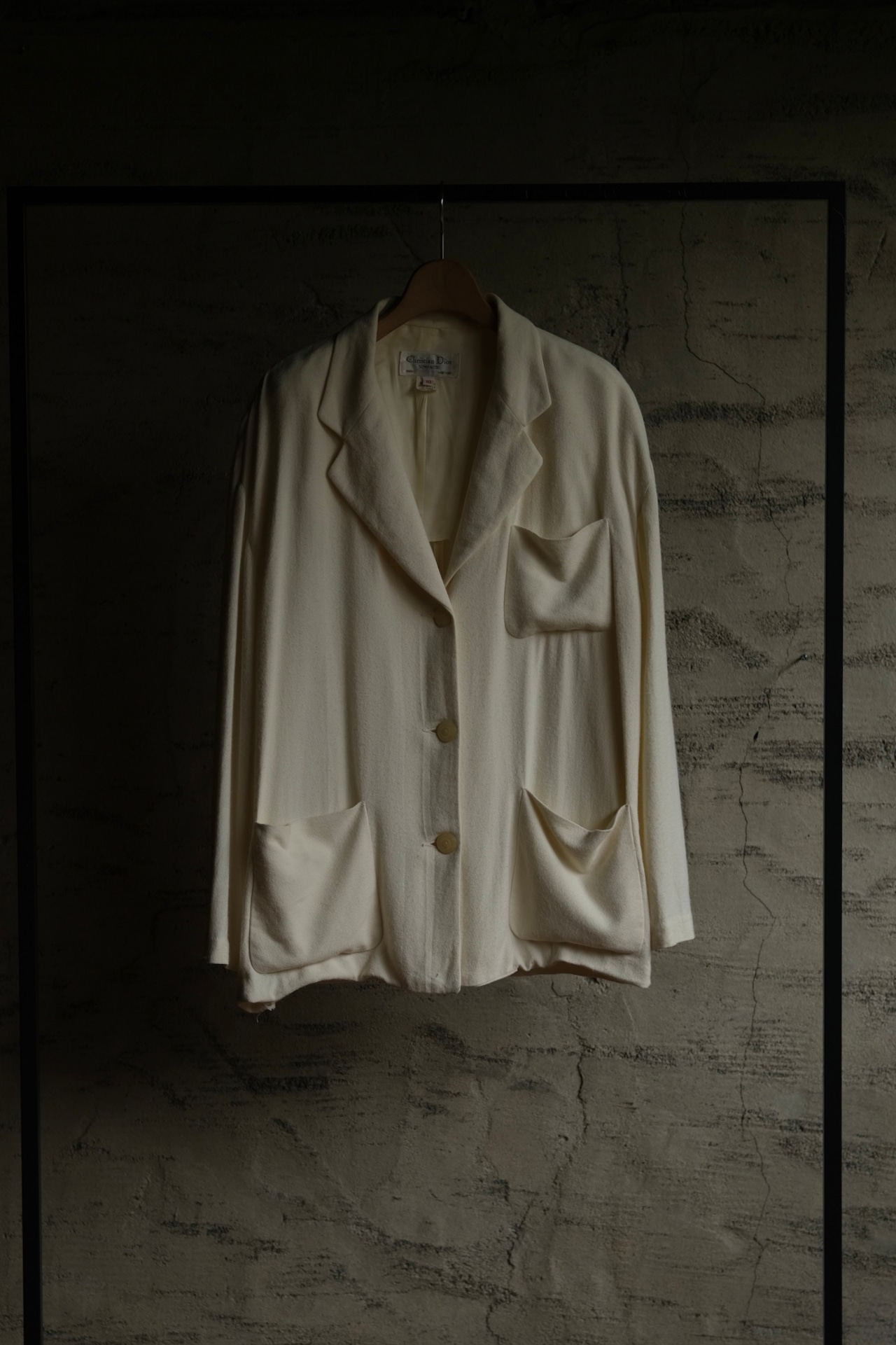 IORI/80-90's "Christian Dior" light tailored jacket