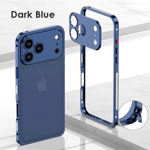 ◆iPhone 17/Pro/Pro Max/Air◆ Lock Metal Frame + Camera Cover Case / ロック メタルフレーム + カメラ カバー スマホケース