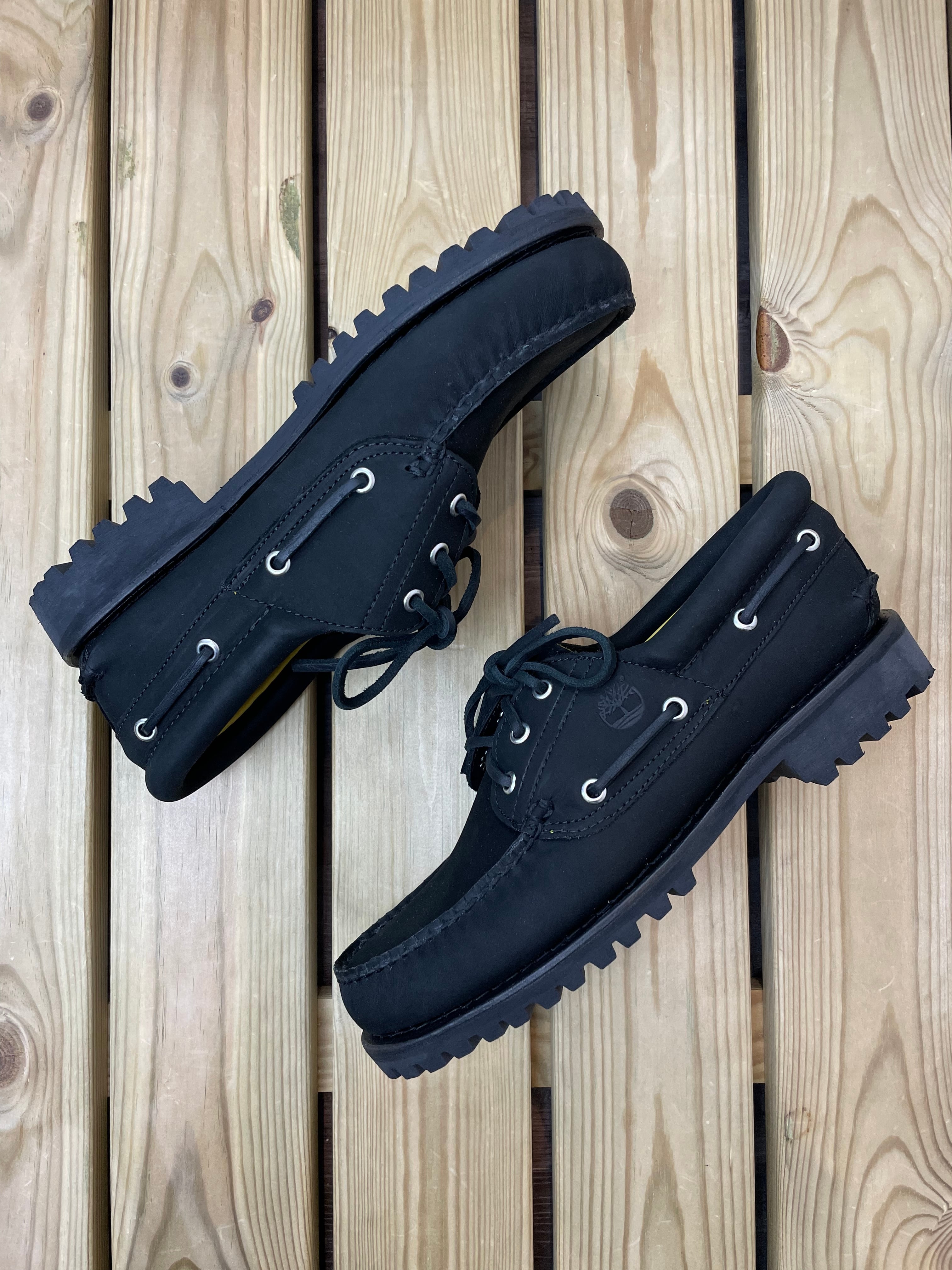 Timberland Authentic 3eye Lug Boot Black Nubuck | M＆M Select shop