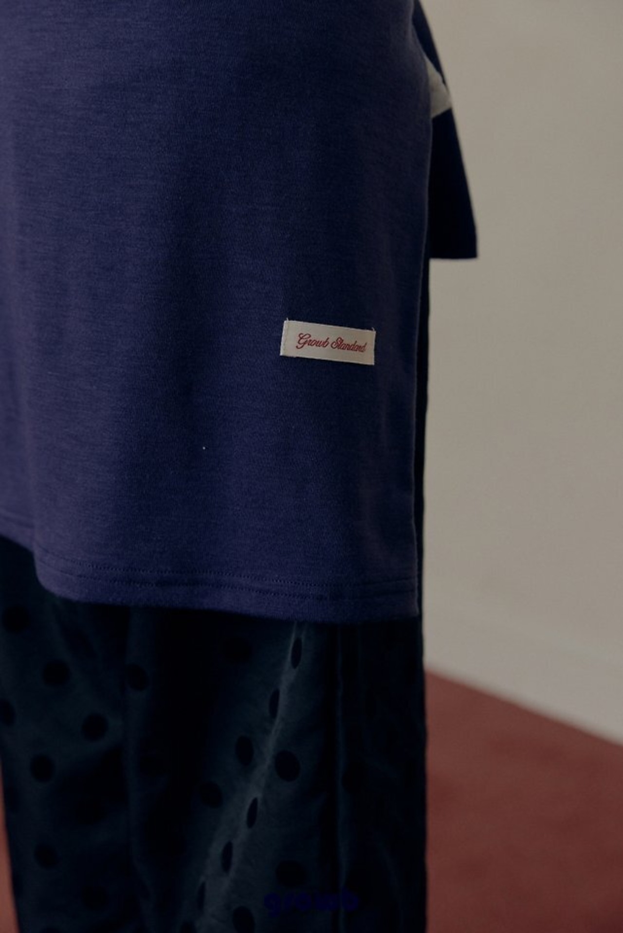 韓国子供服 / growb / ラベル Tシャツ / 秋服 *XS~JM*