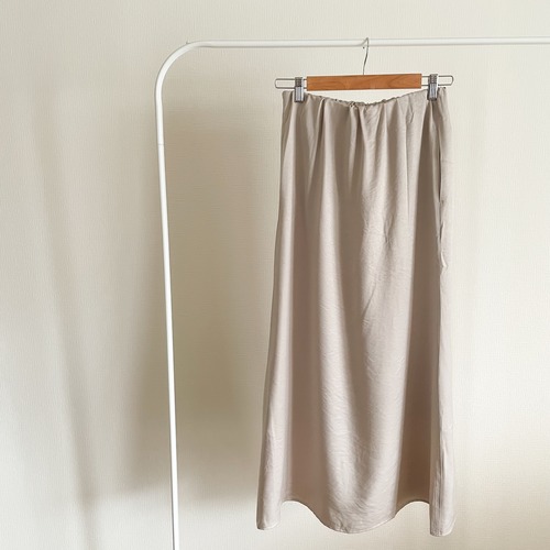 【skirt】サテンスカート