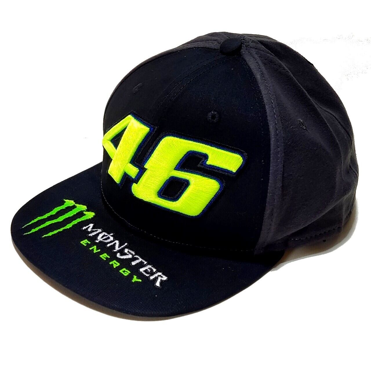 VR46 MONSTER ENERGY ビッグ46ロゴ キャップ