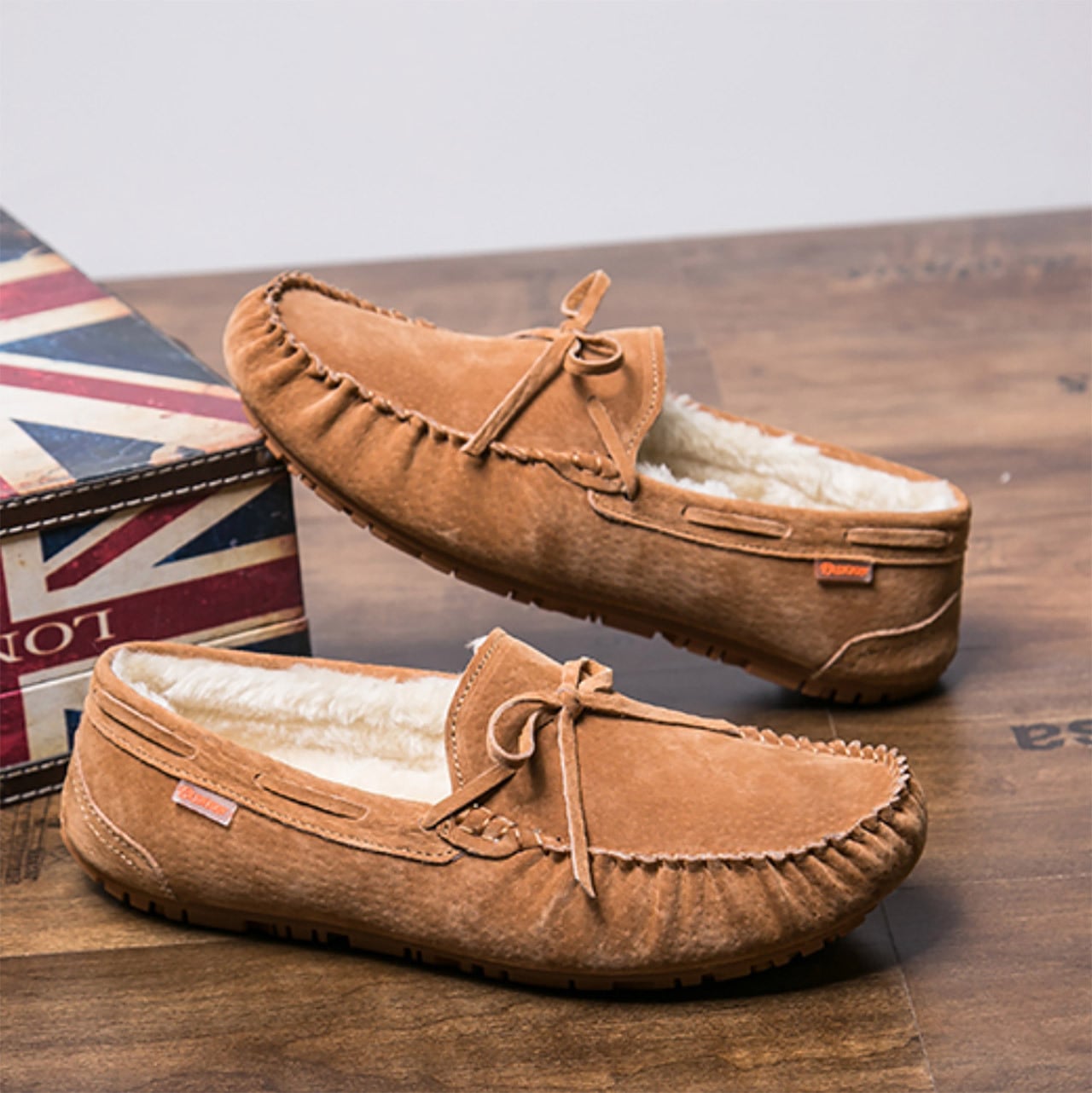 ボア付きモカシン 楽天市場】モカシン レディース ローファー 裏ボア
