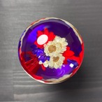 水中花シフトノブ　【乙珠 -Otodama-紫】　90㎜　【送料無料】