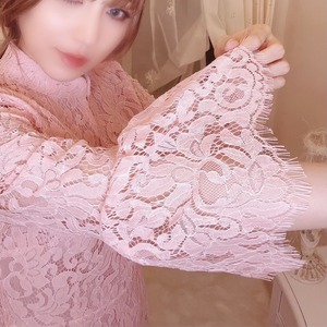 Elegant  Lace Dress  Pink 〖No.M05〗