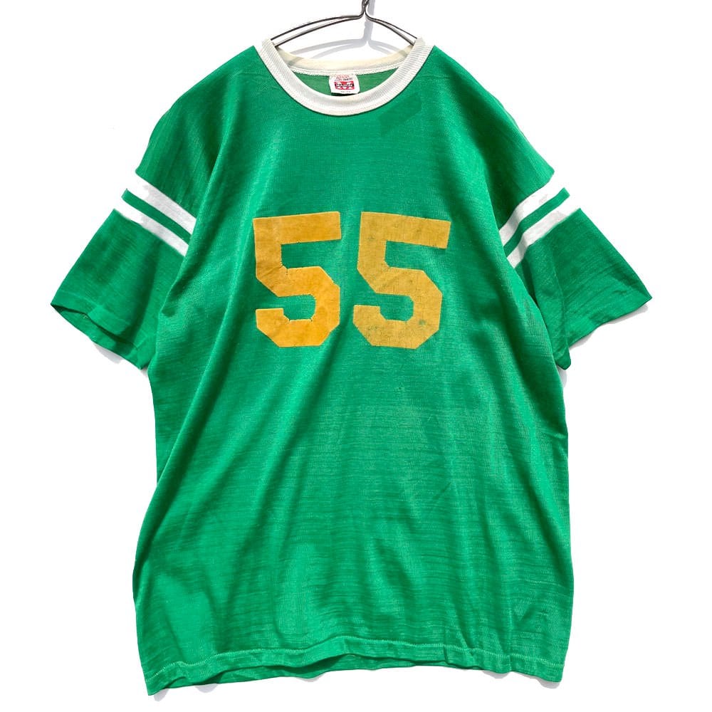 [MASON Athletic Wear] Vintage Football Numbering Game Shirt [1960s-]  Vintage Game T-Shirt | beruf powered by BASE