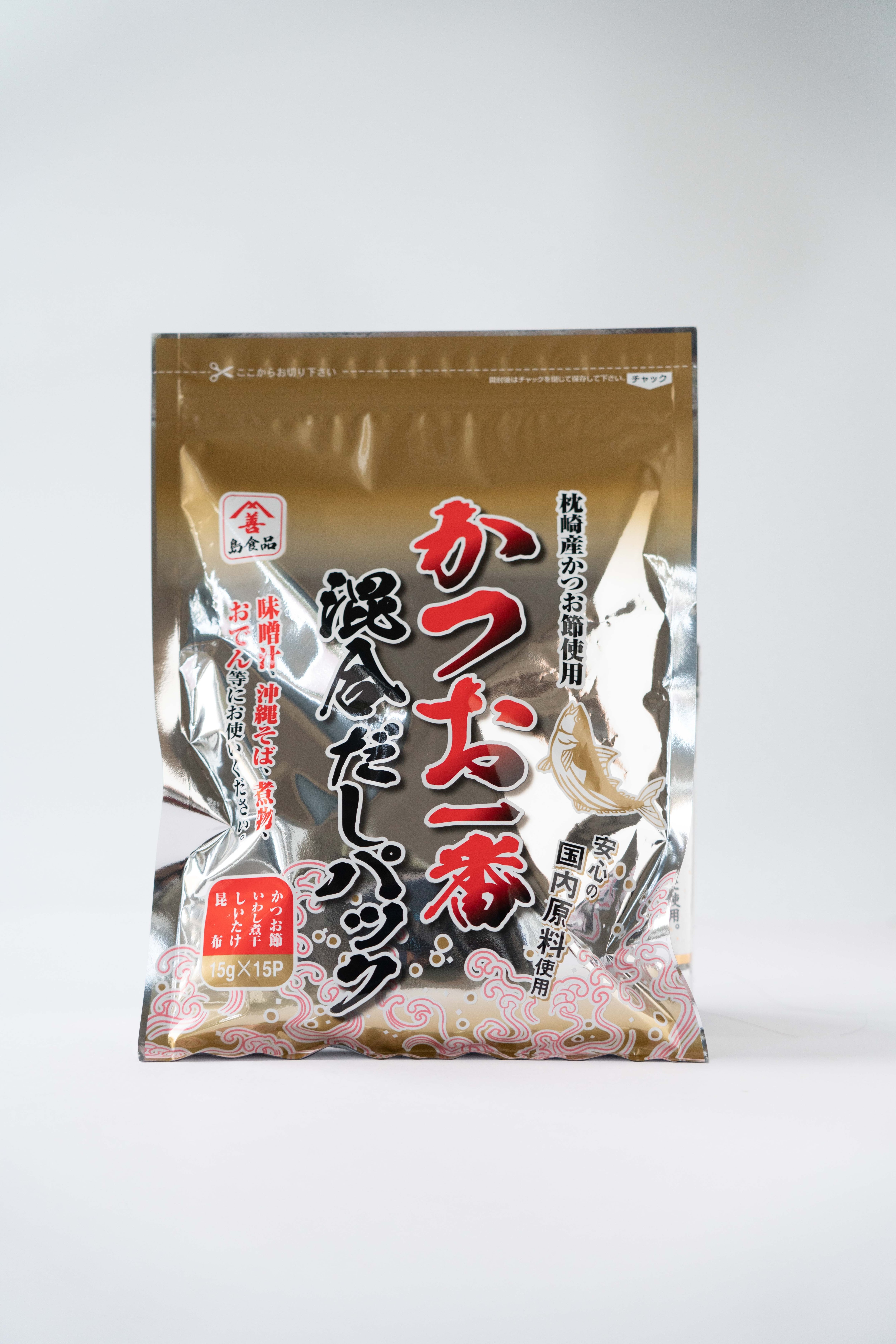 かつお一番混合出汁パック | 島食品