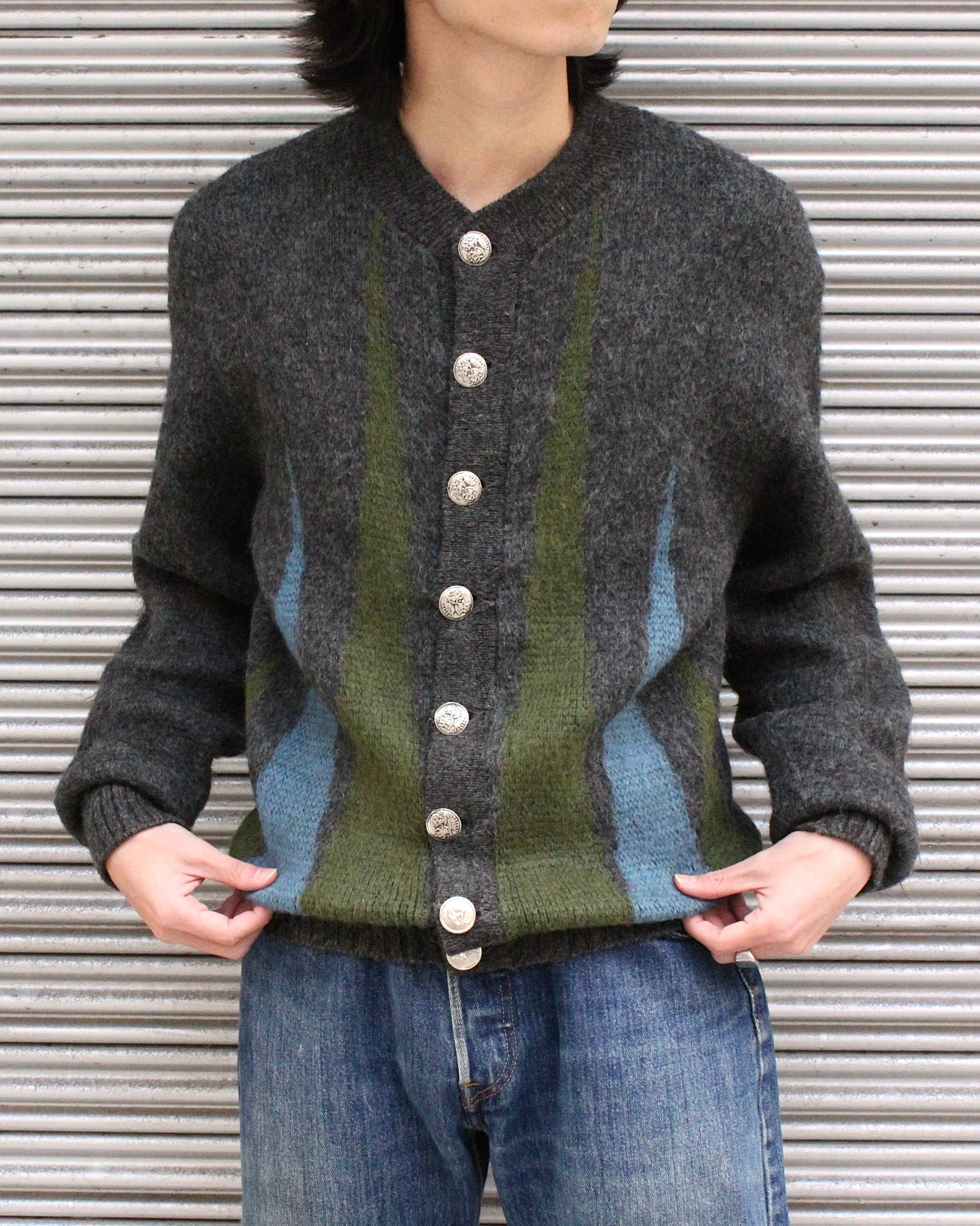 70s PURITAN Design Mohair Cardigan | VOLAR
