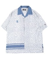 【RCGC】LEOPARD SWITCHING OPEN COLLAR SHIRTS［RGS002］