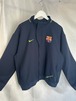 00s バルセロナ NIKE ナイロンジャケット L