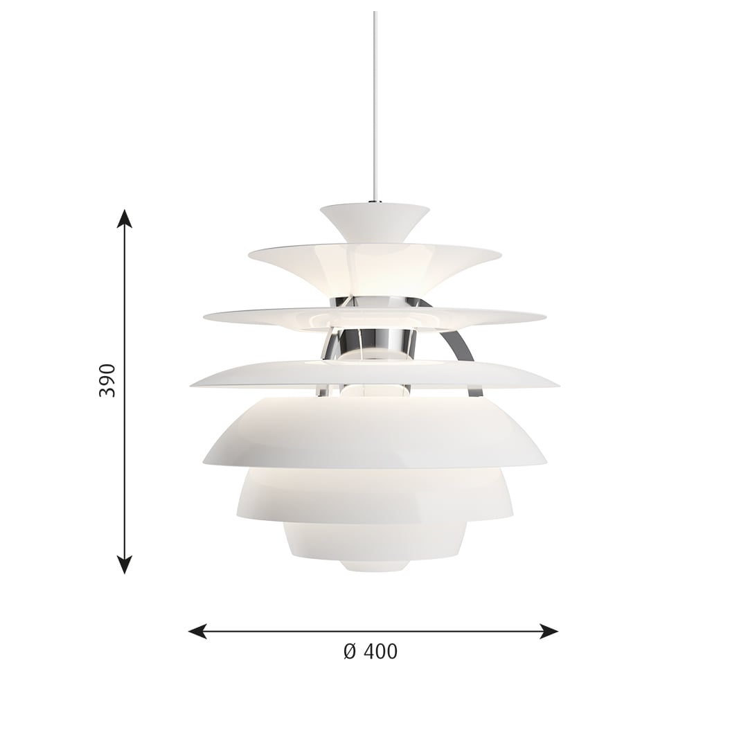 ルイスポールセン　パークフース　ペア PH 3/3 ペンダント - ペール・ローズ ｜ルイスポールセン公式 | Louis
