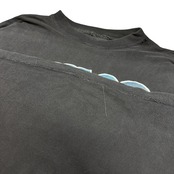 【TATTOO STUDIO】  "WOLF" 墨黒フェード 90's Vintage Tシャツ