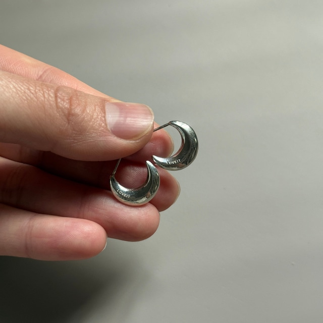 【 限定1点 】No.05 / Crescent Moon pierce