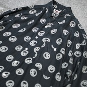 Pegasus pattern silk shirt