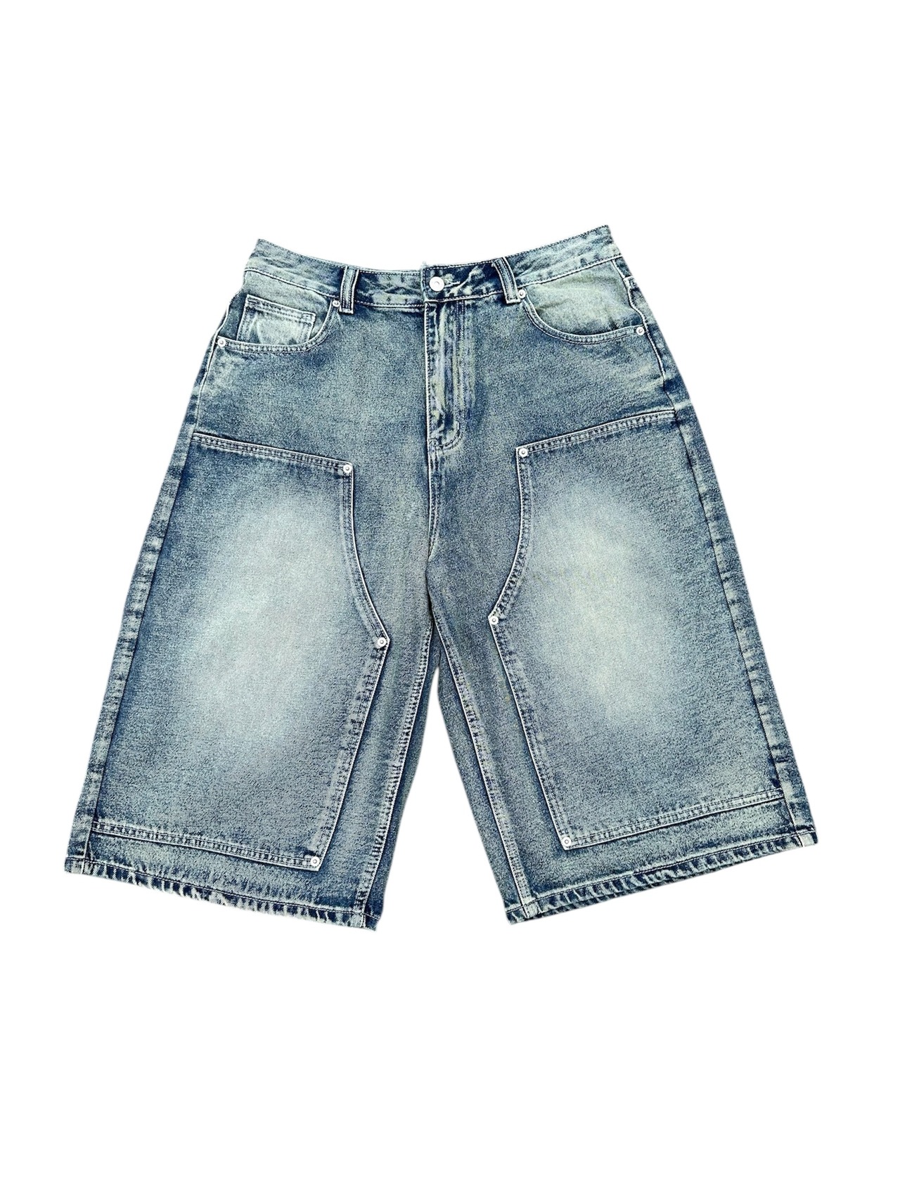 Fade Edge Double Knee Shorts