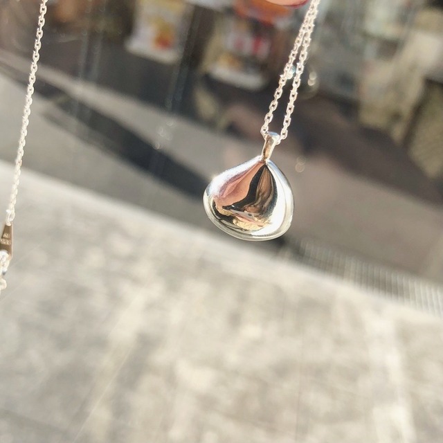【予約販売】silver925 chestnut necklace【50/60/70cm】