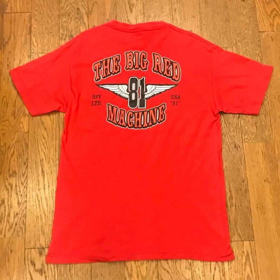 THE BIG RED SFV MACHINE Tシャツ ☆【クリックポスト利用で送料無料