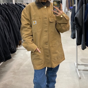 Carhartt used michigan chore coat SIZE:XL