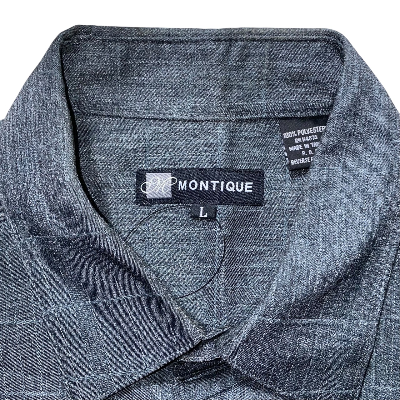 plaid pattern shirt set-up