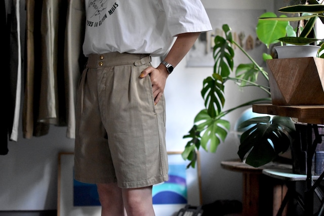 1950's- "vintage" "Australia army" "Gurkha shorts" "khaki"