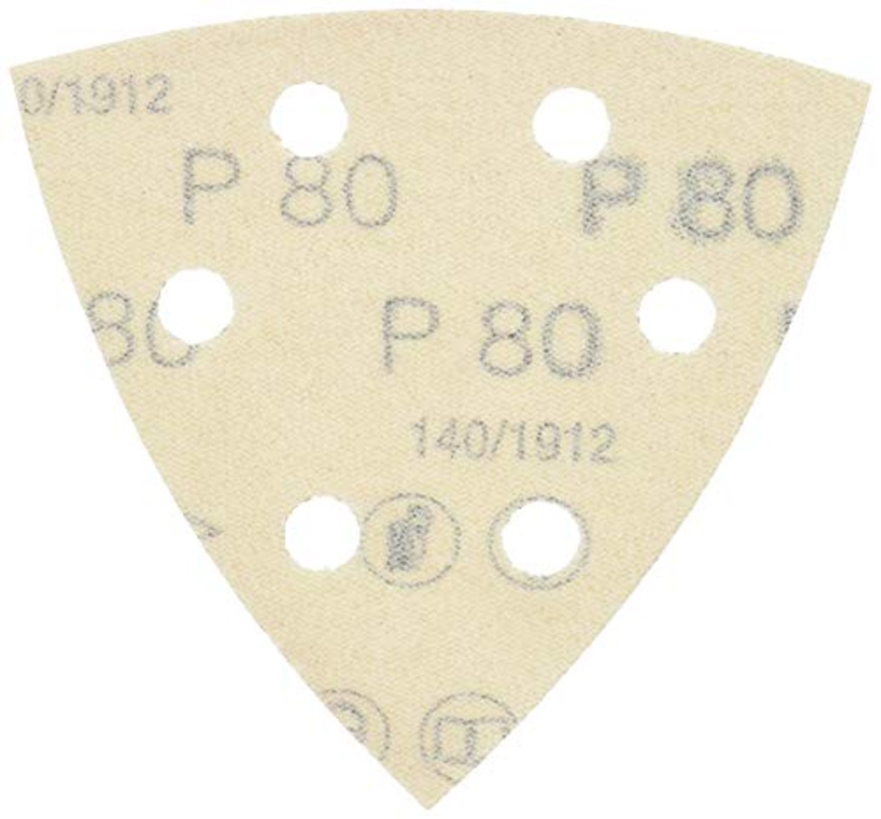 マキタ(Makita) マジックサンディングペーパー #80 96×96mm 三角 (10枚入) A-53609