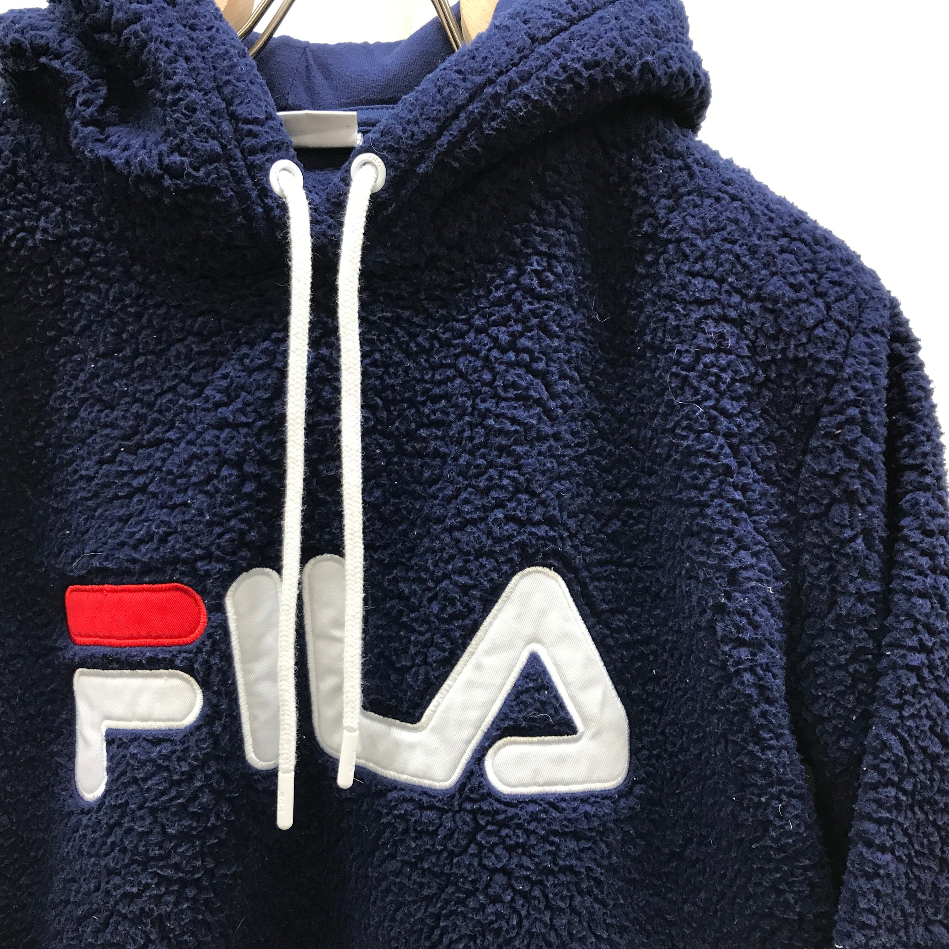 00s fila フィラ fleece hoodie フリース パーカー 00s fila フィラ fleece hoodie フリース パーカー