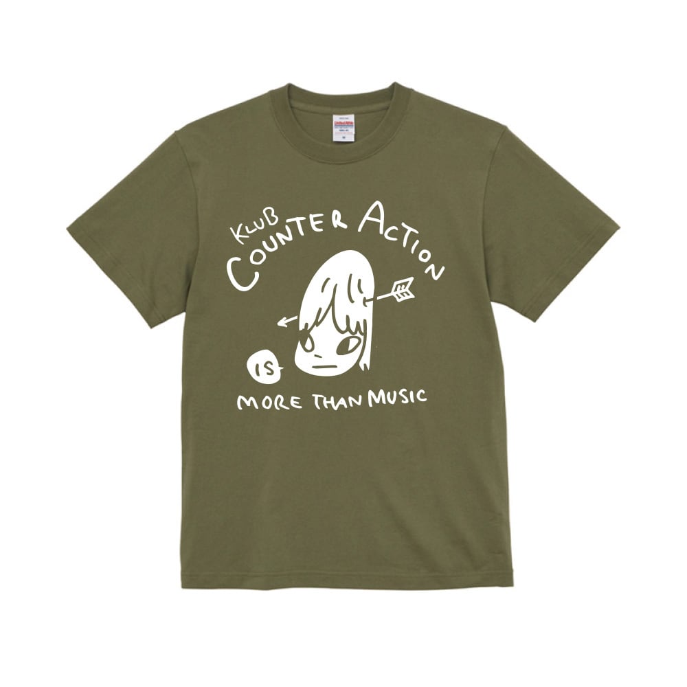 奈良美智 x KLUB COUNTER ACTION コラボT-SHIRT(pt.1)【再販】 | KLUB