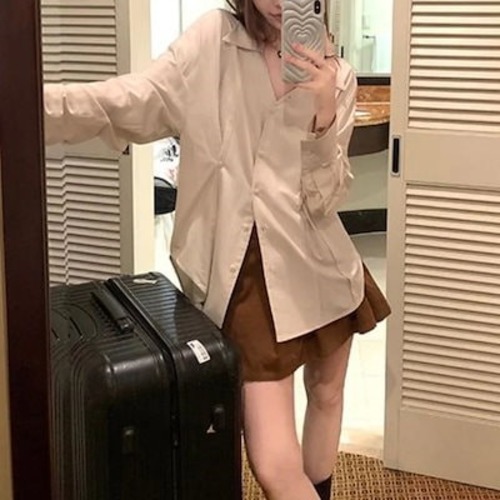 今っぽシアーシャツ 長袖 日焼け止めシャツウエストシャツレディース2025春秋トップスラッシュ 韓国 ブラウス レディースファッション オフィス カーディガン