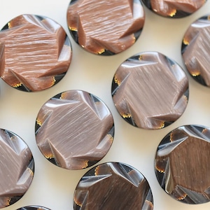 ベージュフラワー×ブラック 18㎜