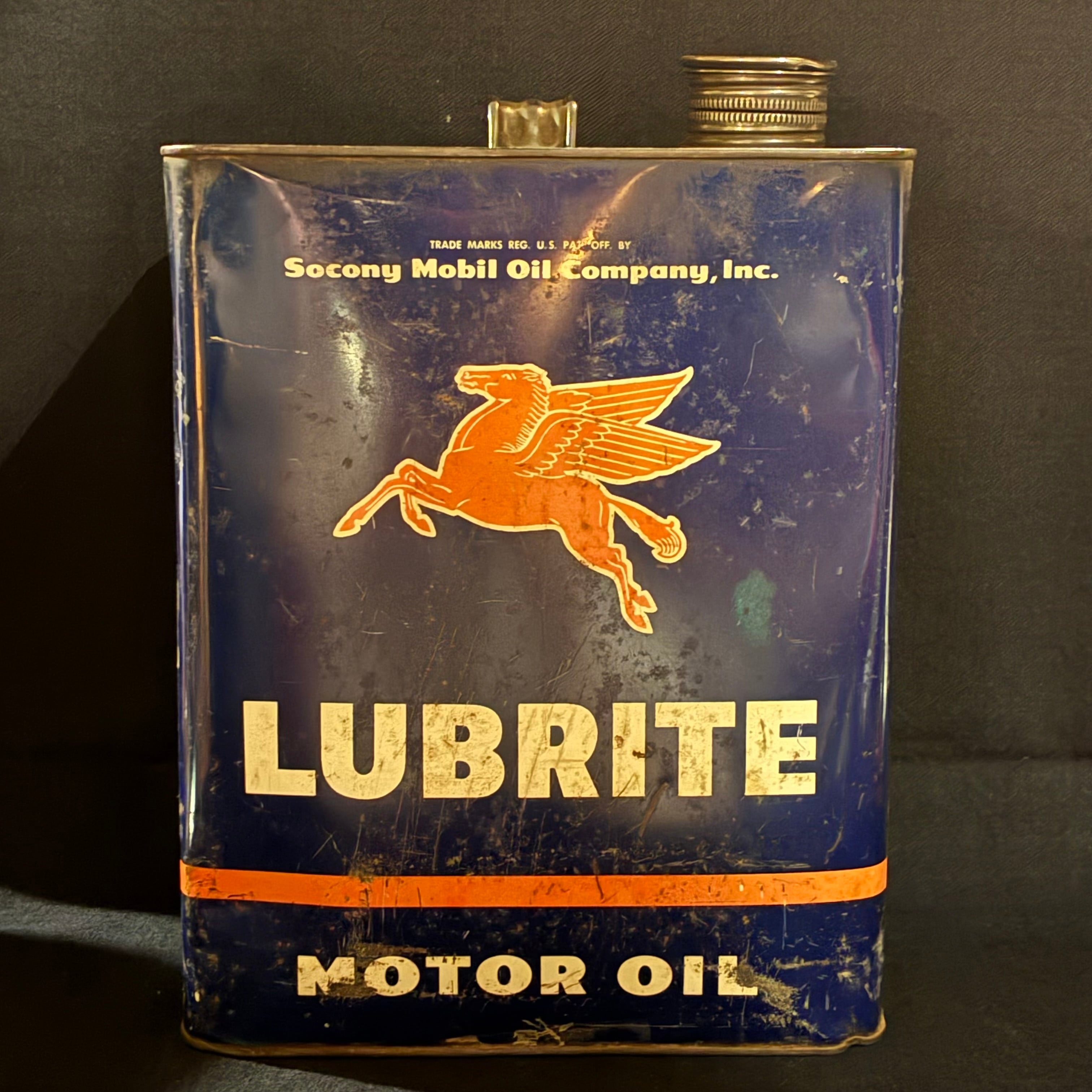 1950〜60's MOBIL OIL 缶 T-600 | CANDY STORE ROCK