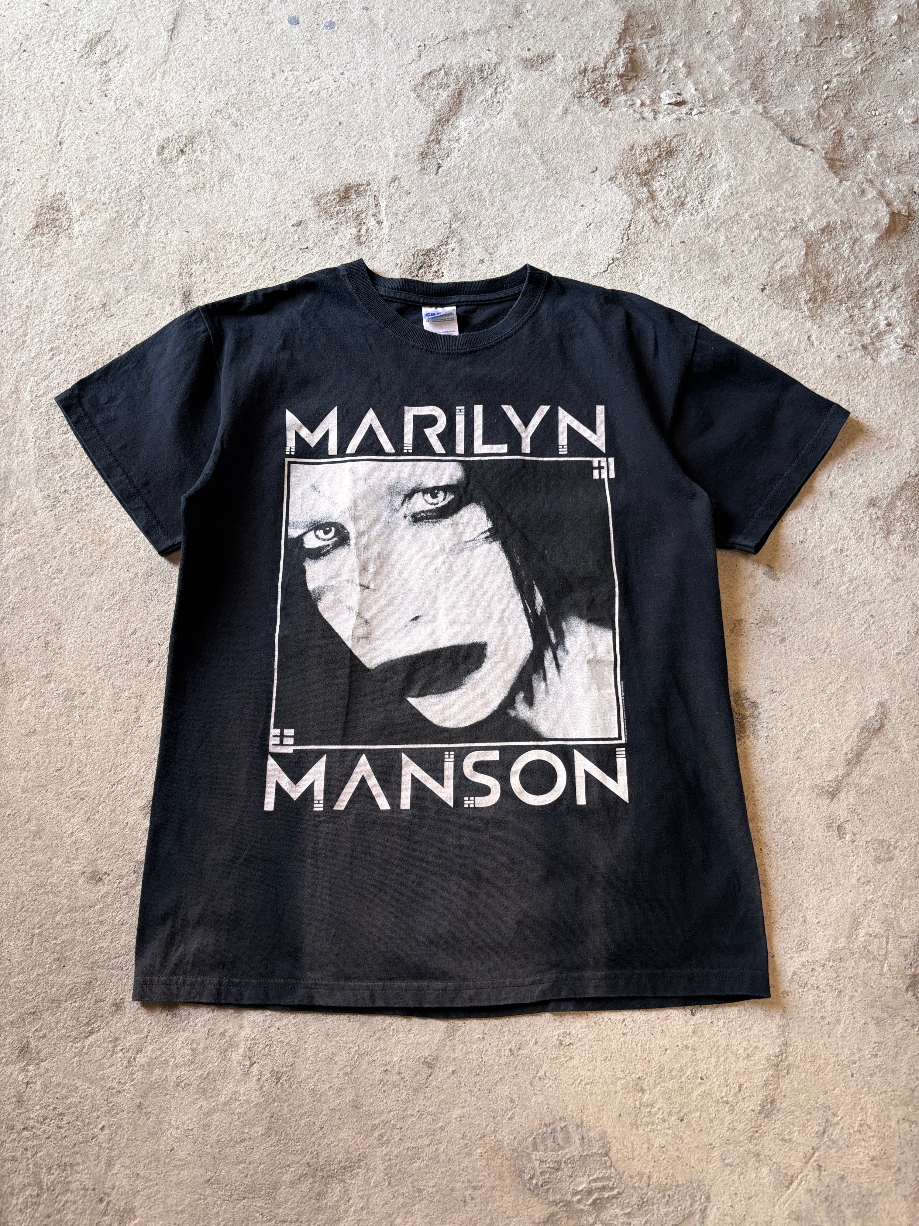 MARILYN MANSON/World Tour Tee/2012年/GILDAN/M/ワールドツア－T