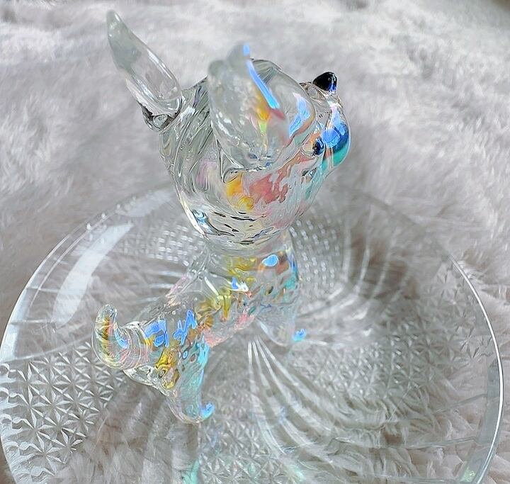 シルバー　エナメル　犬の置物　イタリア　フィレンツェ シルバー エナメル 犬の置物 イタリア フィレンツェ シルバーエナメル