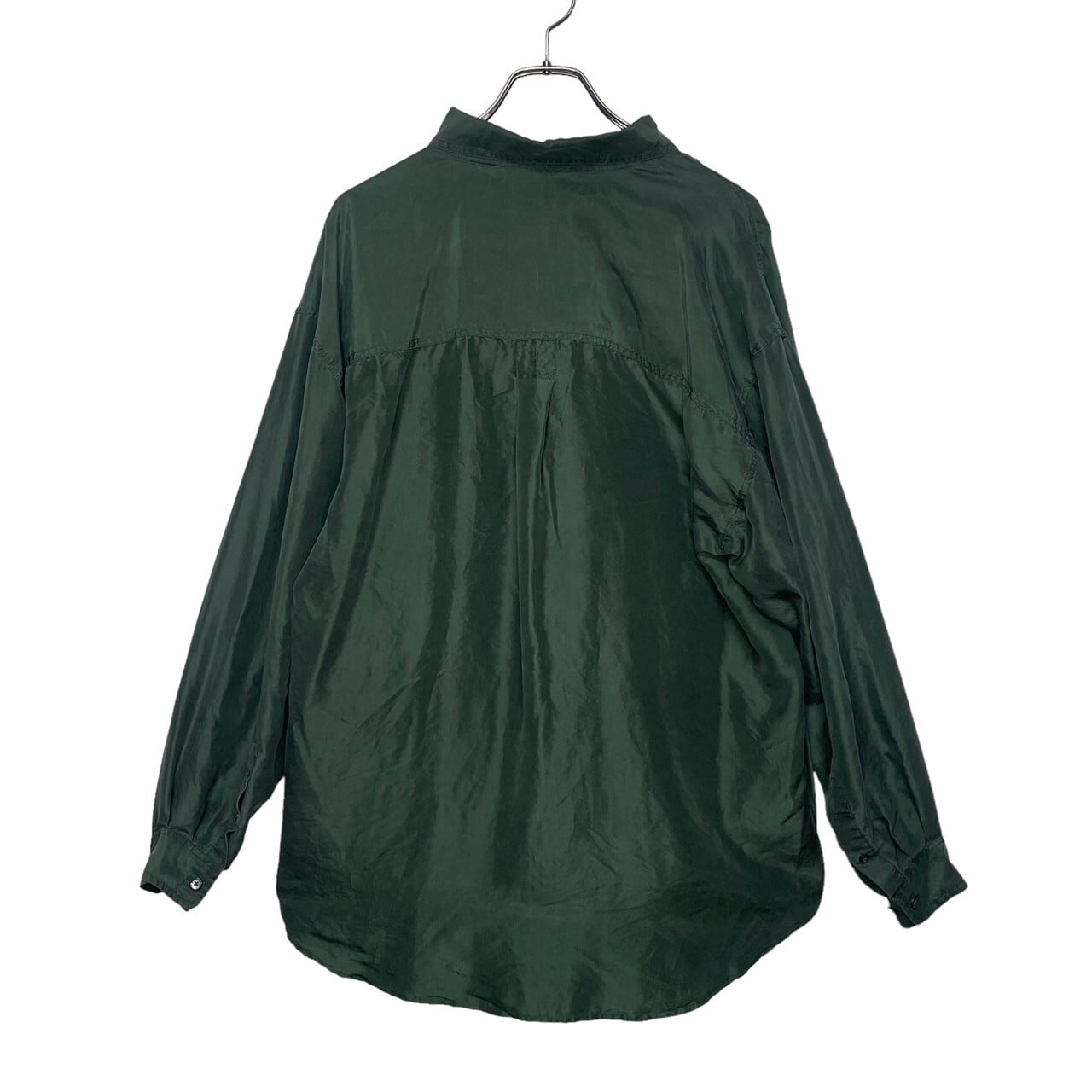 STRUCTURE 長袖シャツ L シルク100% | 古着屋OLDGREEN