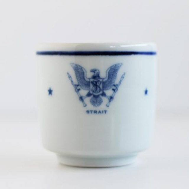 STRAIT TEACUP 砥部焼 (TOBEYAKI)