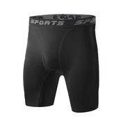 [Sillictor] インナースパッツ キッズ スポーツショーツ ショートパンツ コンプレッション ショーツ 3325blk-blk-160