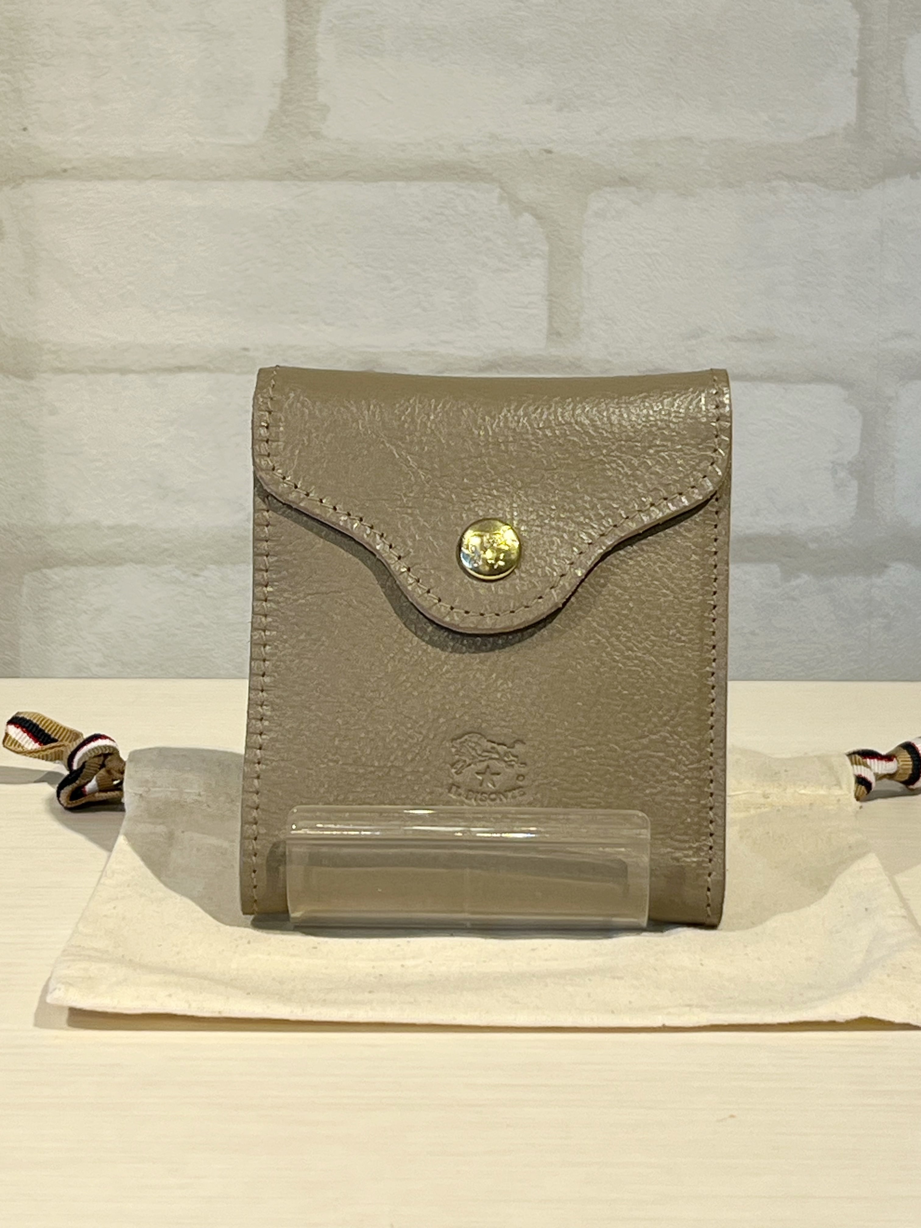 IL BISONTE/54_1_5432404540/L字ジップ財布(グレー) | QREEQ