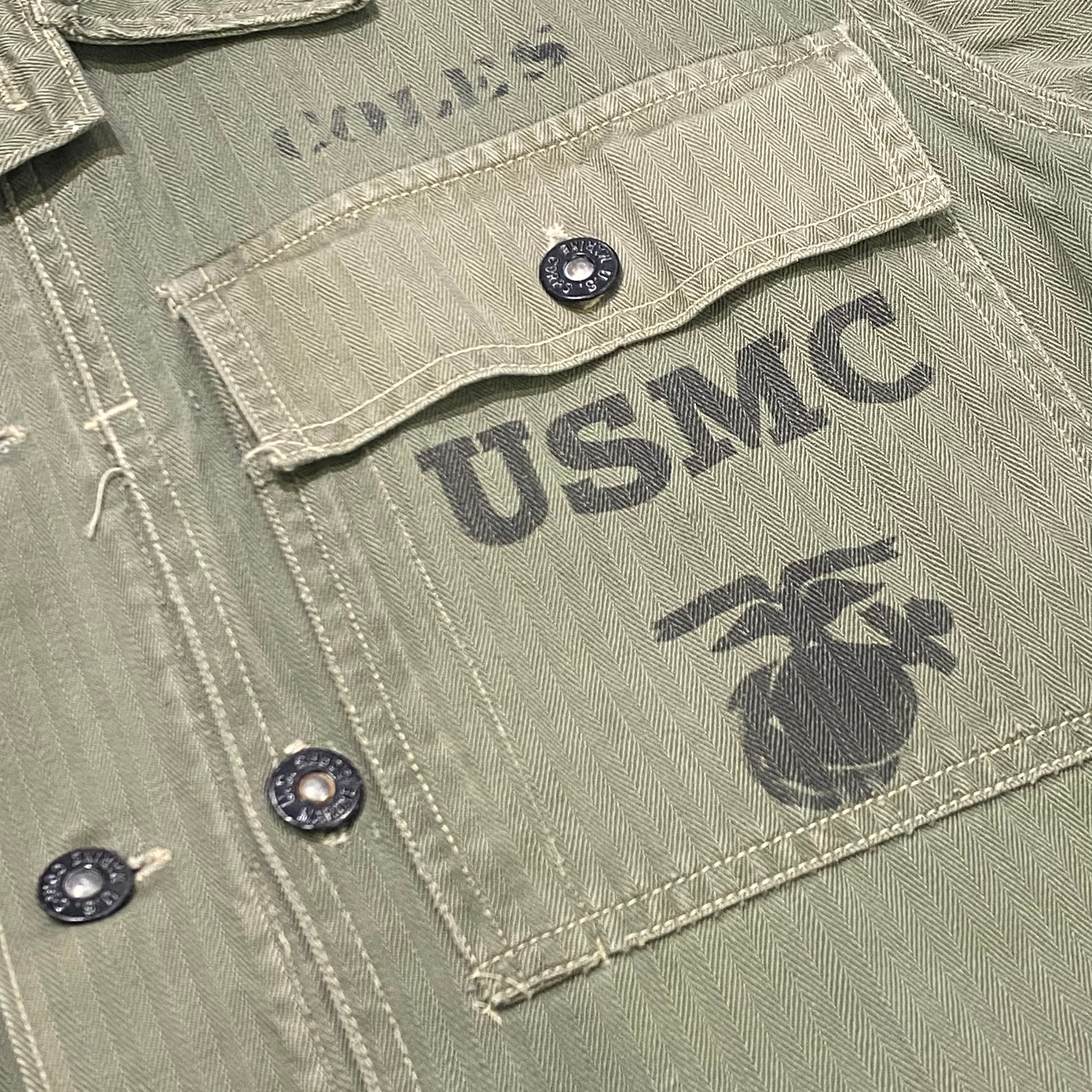 40s USMC P44 JACKET 【Deadstock】未使用肩からの着丈が70センチです