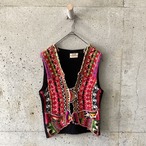 Colorful knit vest
