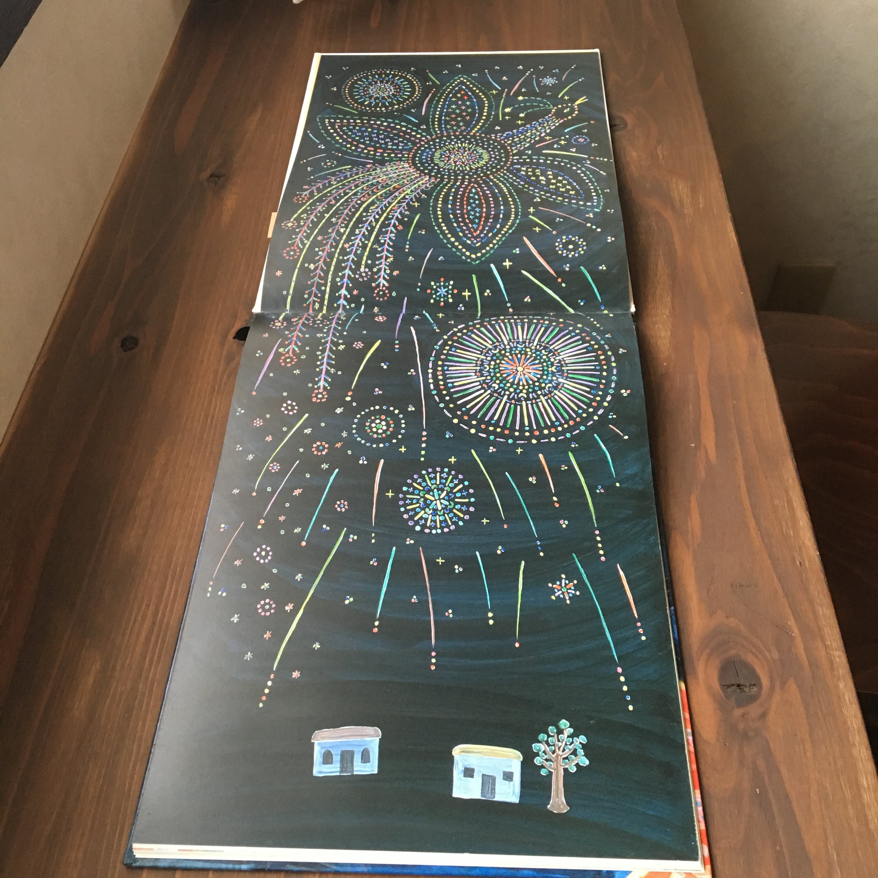 くじゃくの花火(那須田稔のものがたり絵本)