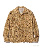 STYLEEYES "  Late 1950s Style Corduroy Sports Shirt “ LEOPARD