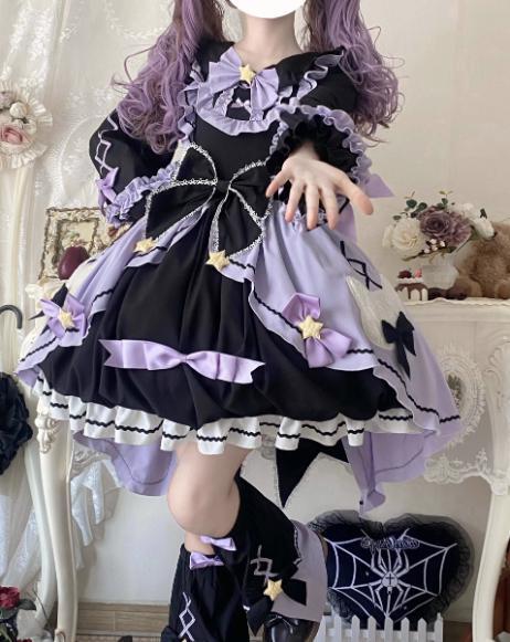 ゆめかわ♡レッグウォーマー付き魔法少女ワンピース set5 | ゆめかわガール