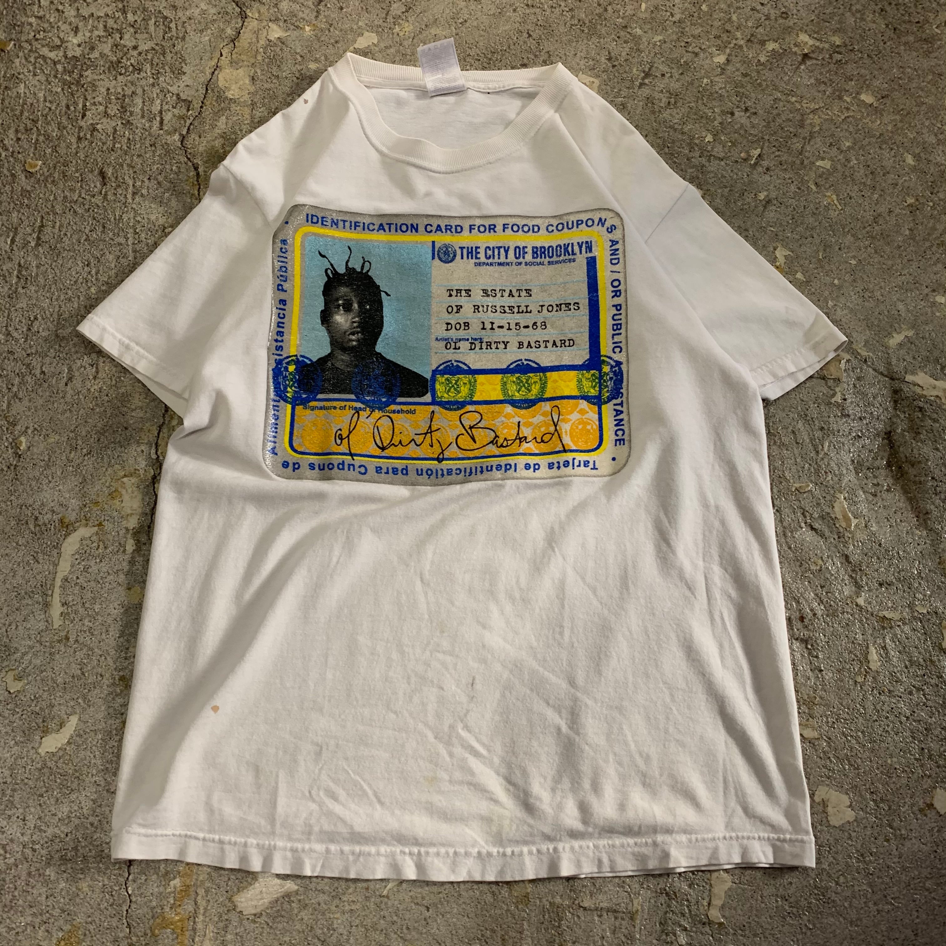 90s Ol Dirty Bastard T-shirt | What'z up