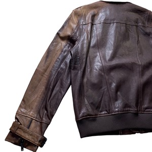 CHEVIGNON “G-1” leather flight jacket