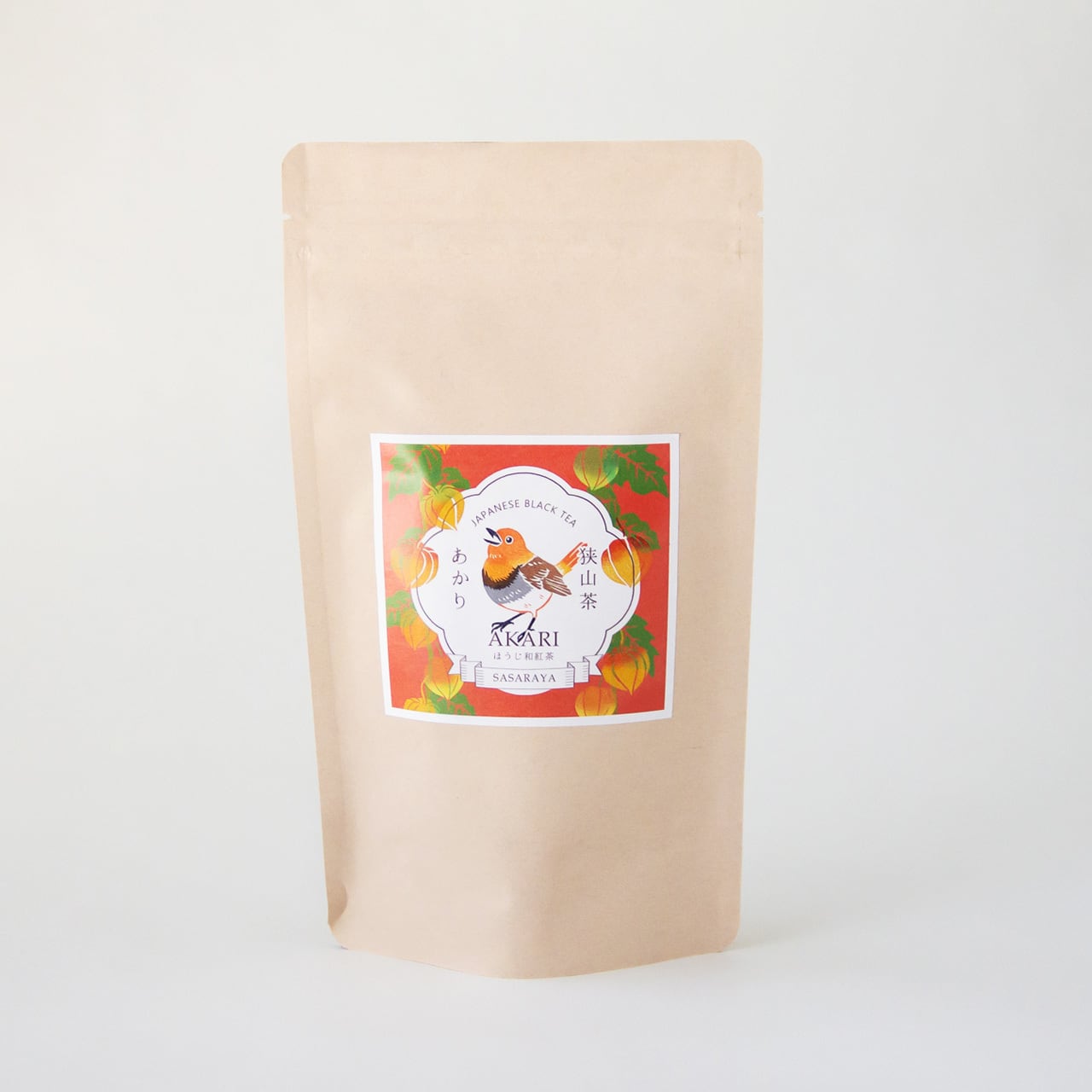 単品】ほうじ和紅茶 あかり (60gクラフトパック)／さむい夜、身も心も
