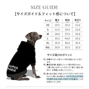 【受注生産・オリジナル】Dog Hoodie BLACK