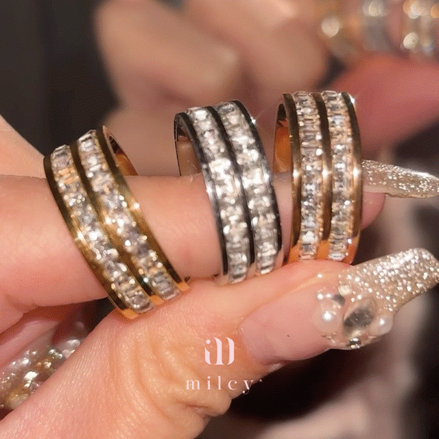 double zirconia ring