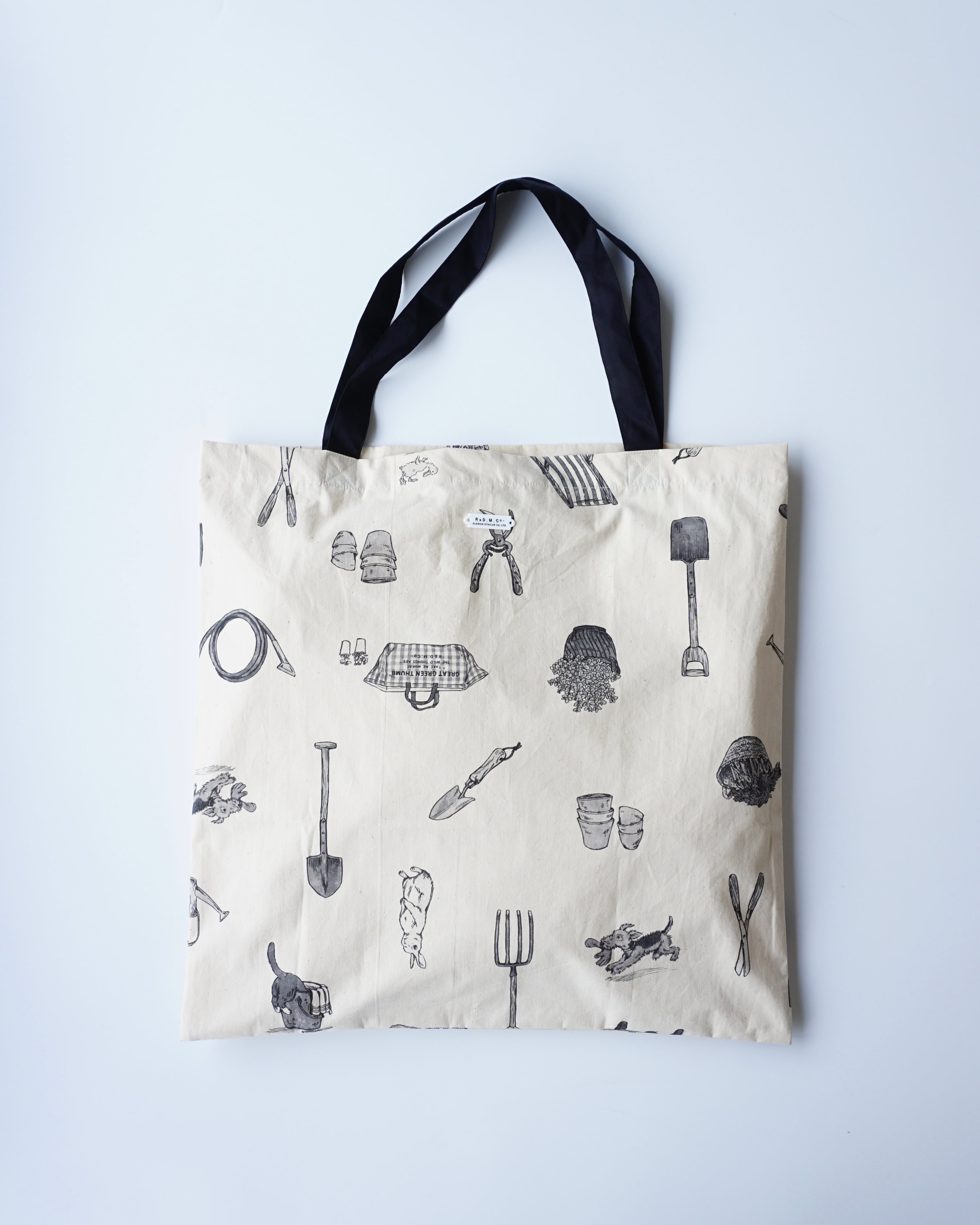 R&D.M.Co- GREAT GREEN THUMB TOTE BAG
