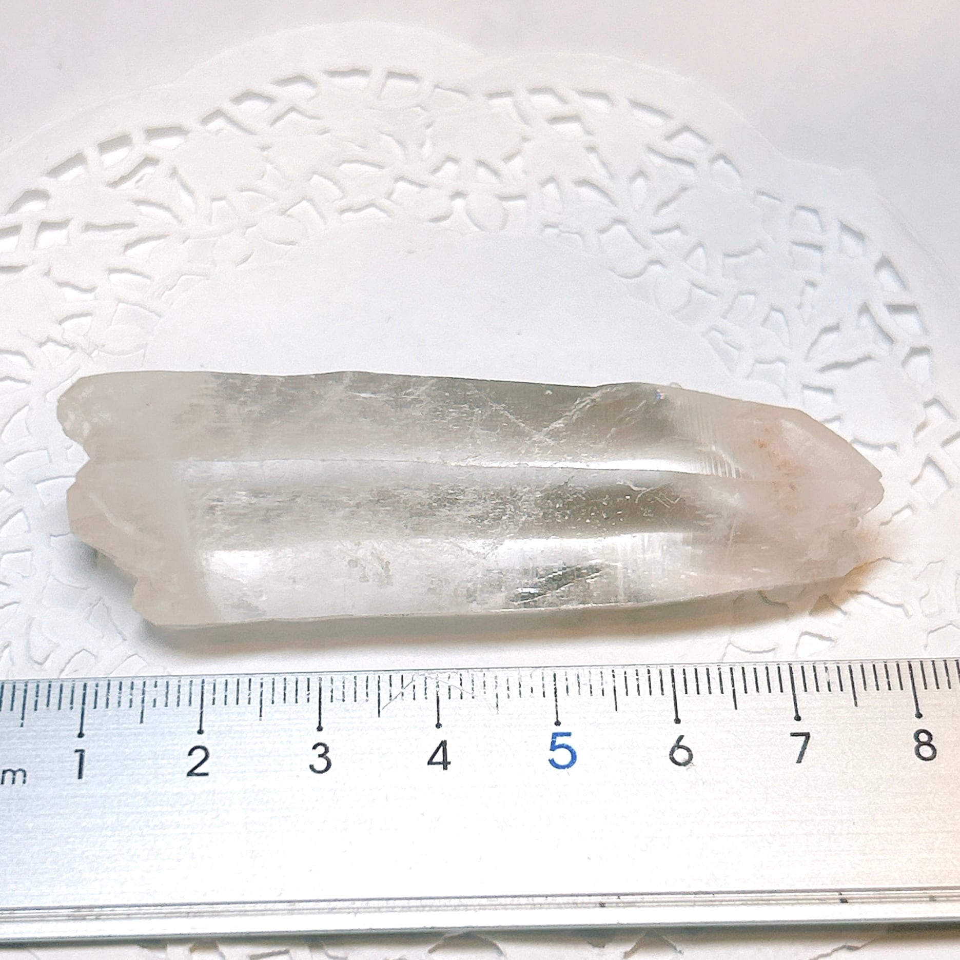 E18099】セルフヒールド 両錐 水晶 クォーツ ヒマラヤ水晶 ヒマラヤ産